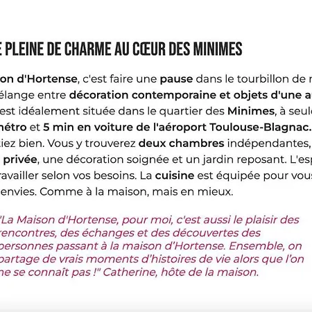Konukevi La Maison D'hortense, Maison De Charme Et De Caractere *